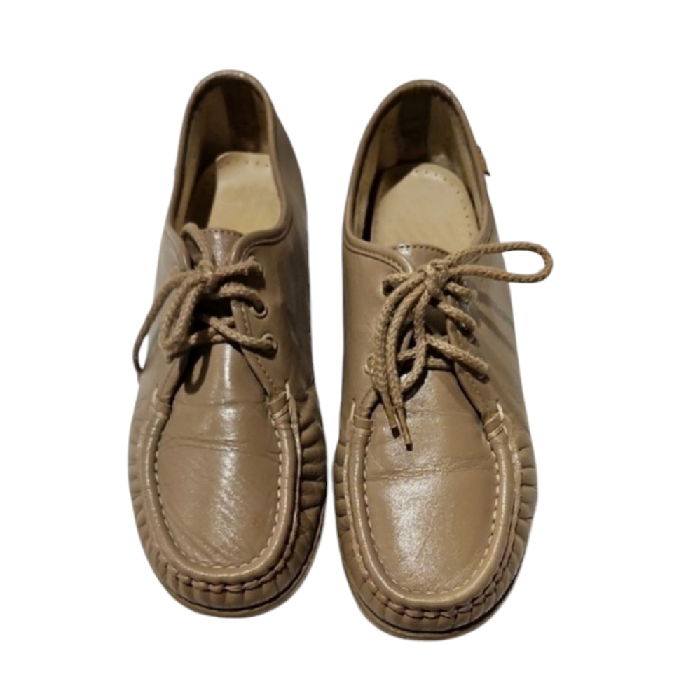 SAS Tan Leather Casual Shoes Size 6.5